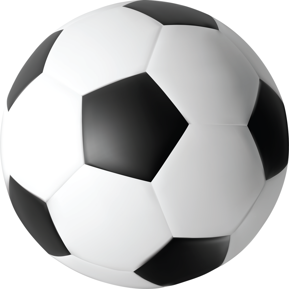 3D soccer ball